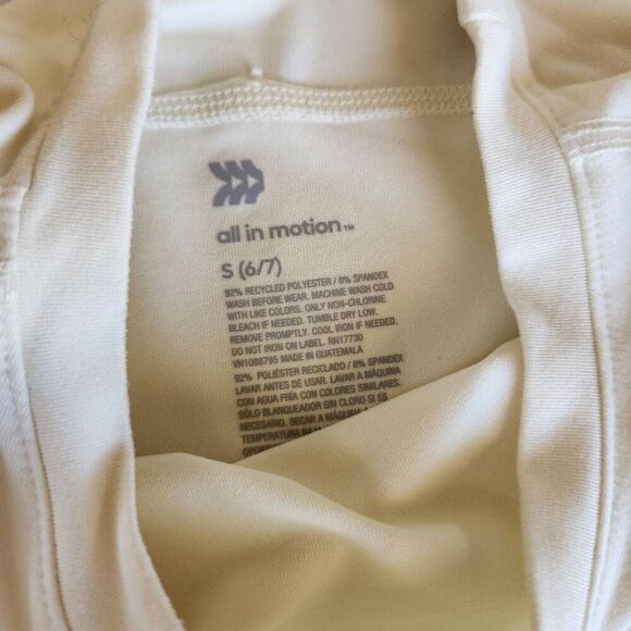 All in motion small 6-7 year boys banana yellow neon sporty t-shirt - Picture 4 of 5